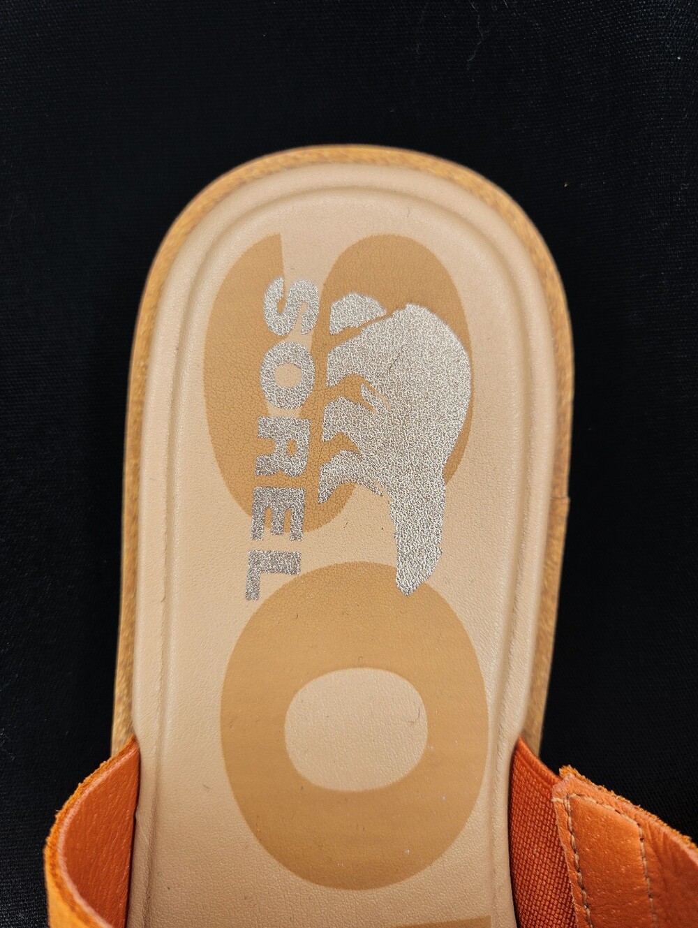 Sorel Ella ll Desert And Chalk Suede Sandal Womans 10 - Picture 8 of 10